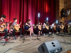 Guitar and Tambura Class led by Mr. Tsvetan Radkov
