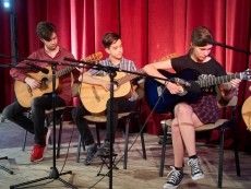 Guitar and Tambura Class led by Mr. Tsvetan Radkov